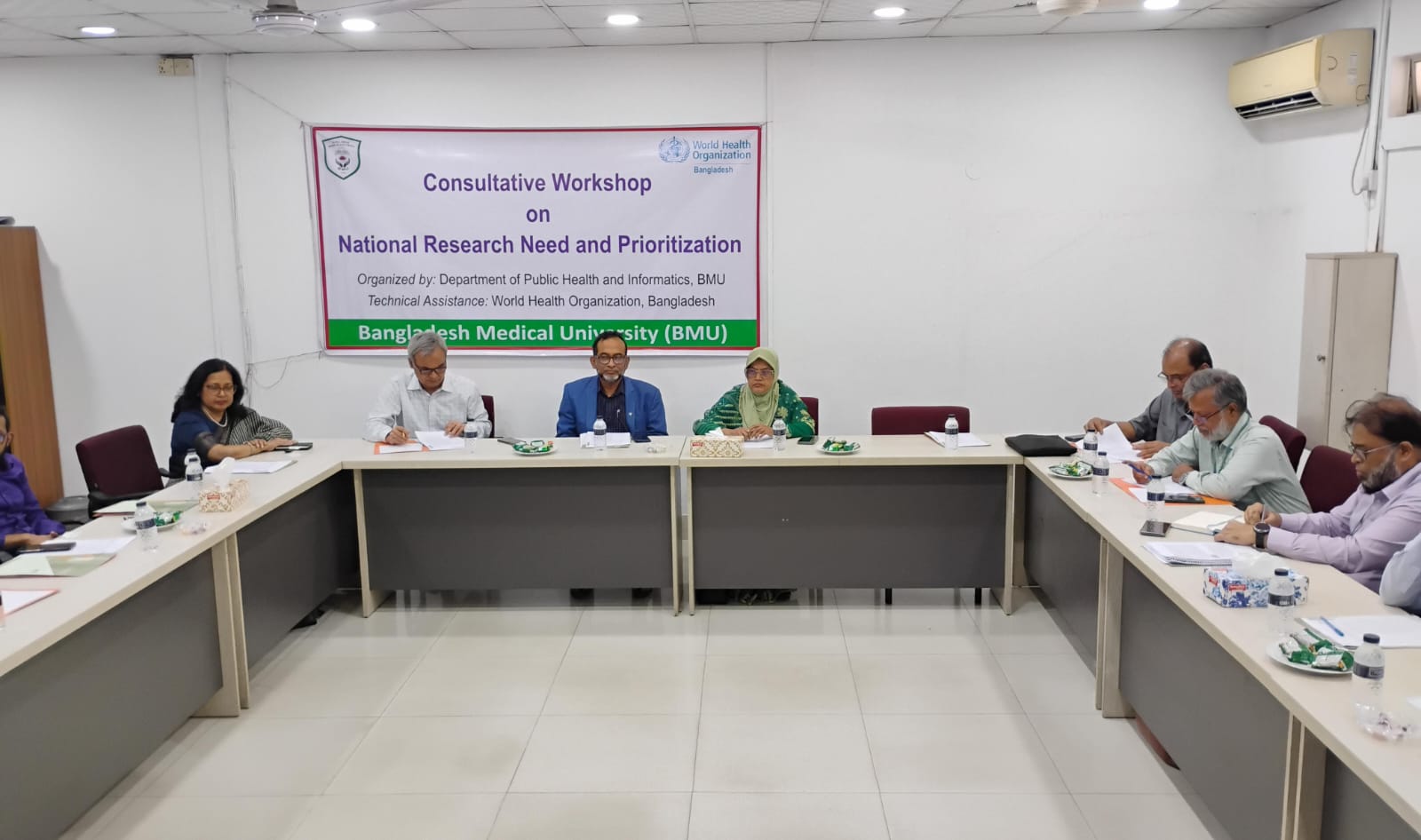 বিএমইউতে জাতীয় পর্যায়ে গবেষণার চাহিদা ও অগ্রাধিকার বিষয়ক কর্মশালা অনুষ্ঠিত