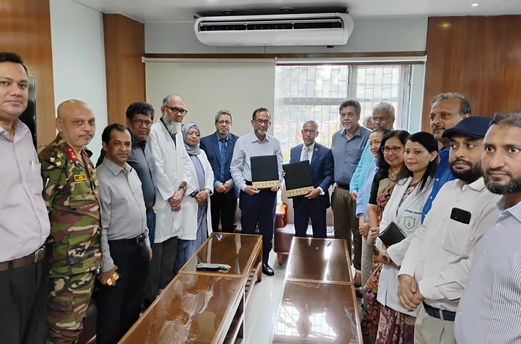 A Memorandum of Understanding was signed between BMU and the World Health Organization